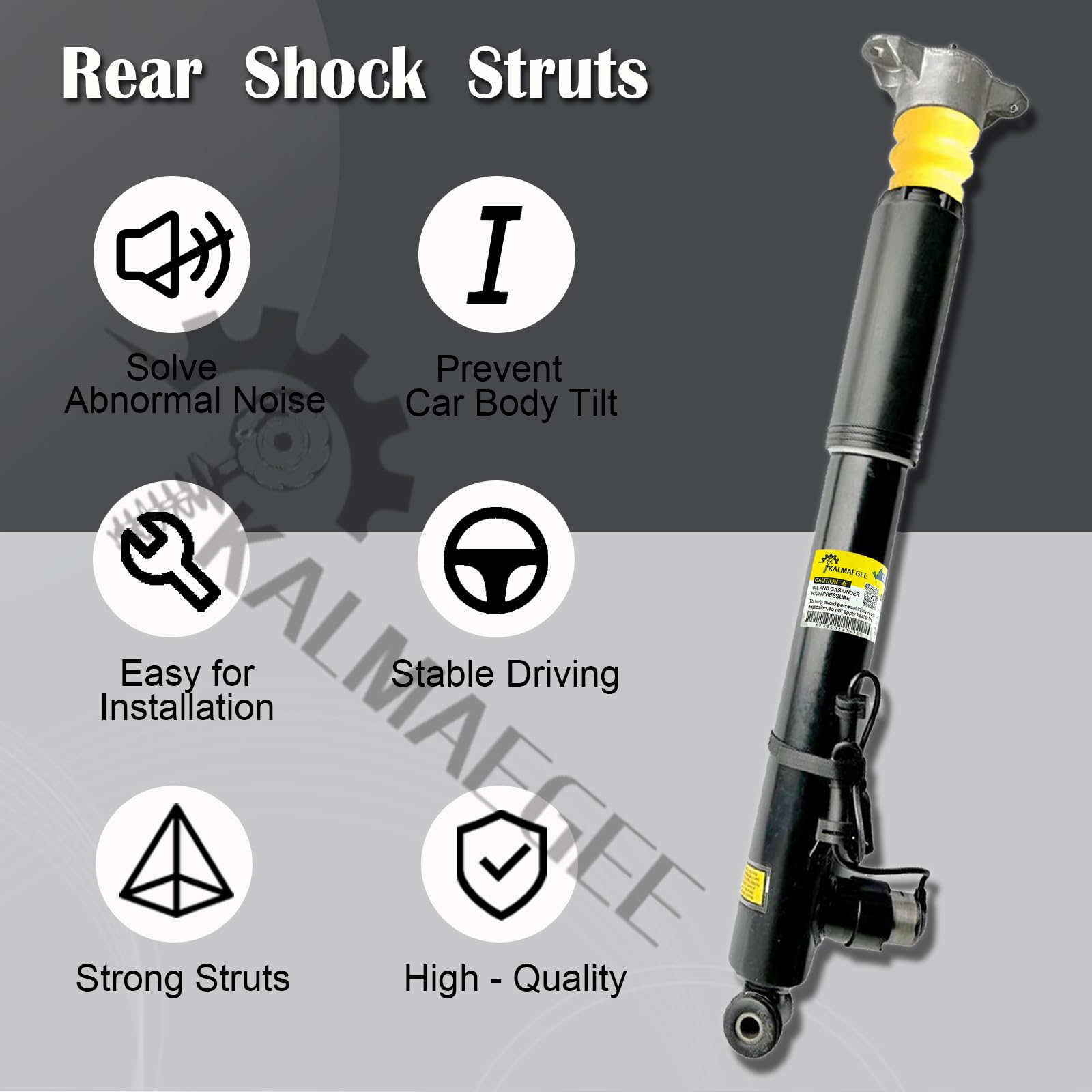 Amazon.com: Kalmaegee Pair Rear Shock Struts Assys w/Electronic